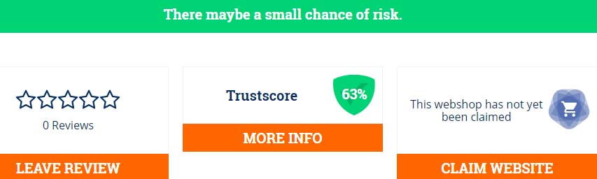 small chance of risk