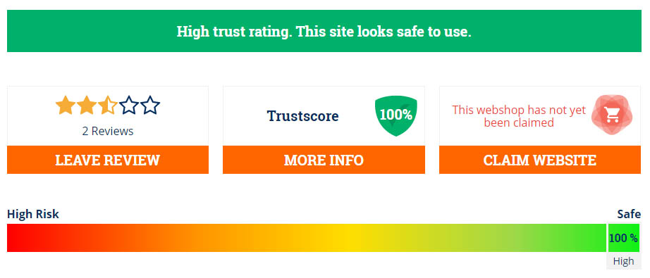 a high trust rating