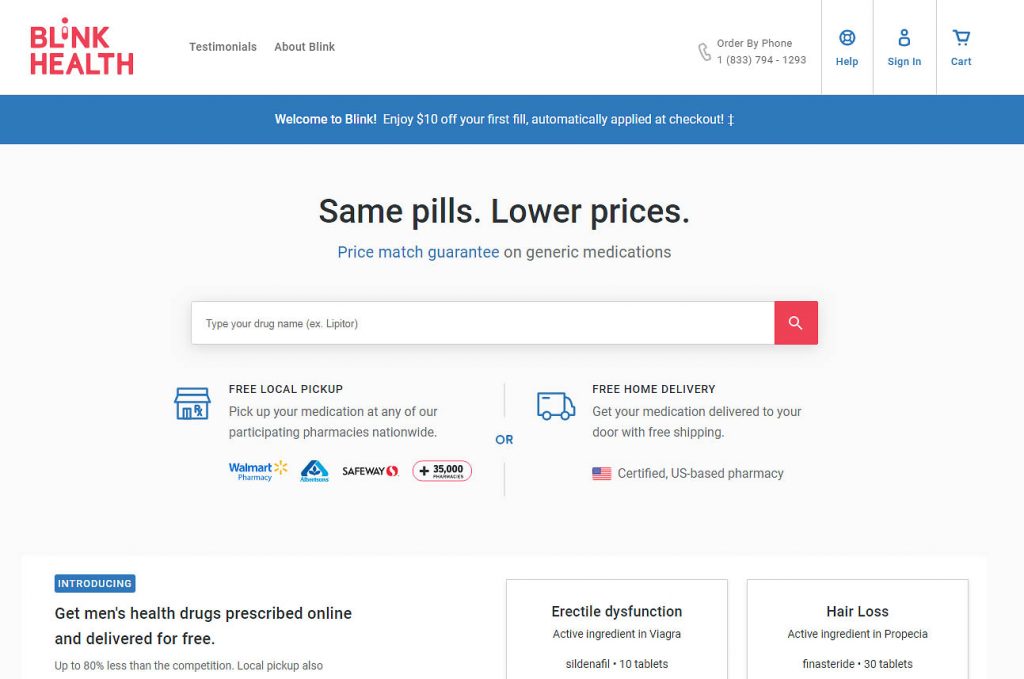 pharmacy interface