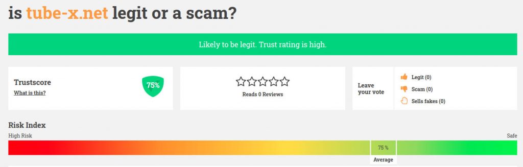 high trust rating