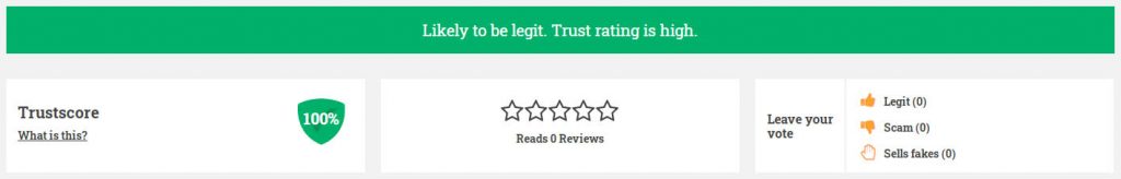 high trust rating