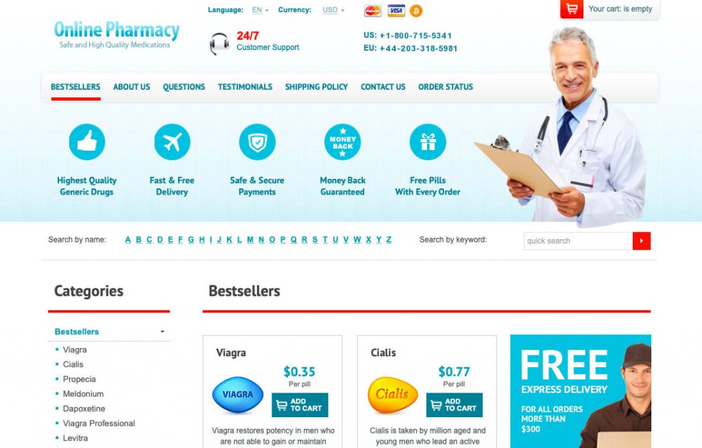 pharmacy review main page