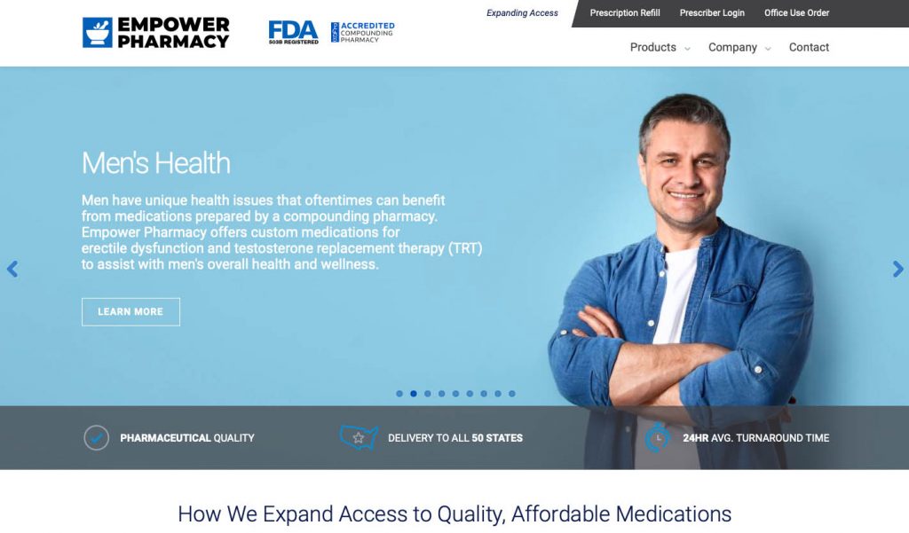 pharmacy main page