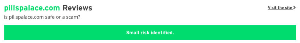 a small risk